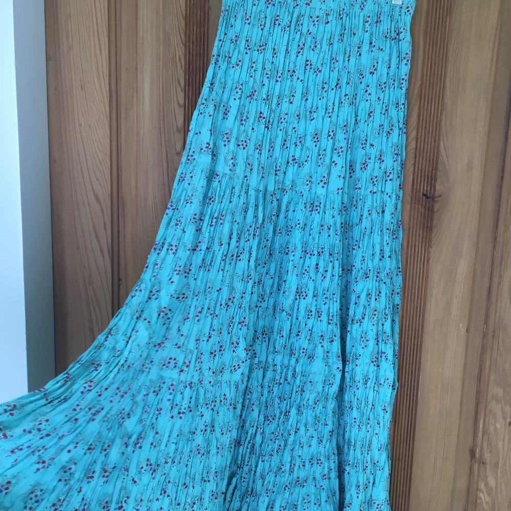 Turquoise Double D Ranch Skirt
